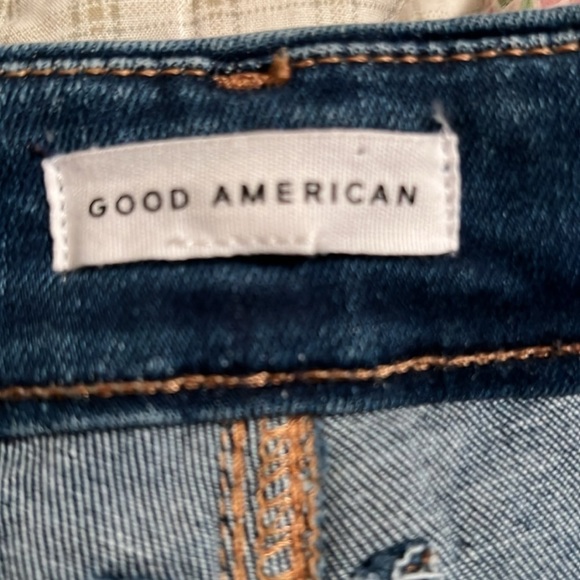 Good American High-Rise Straight Jeans 1 NWT - Picture 6 of 8
